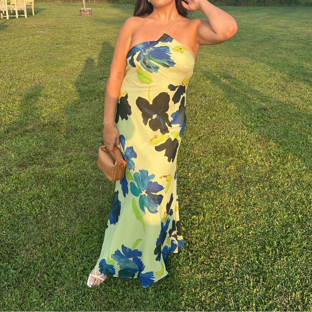 floral maxi dress